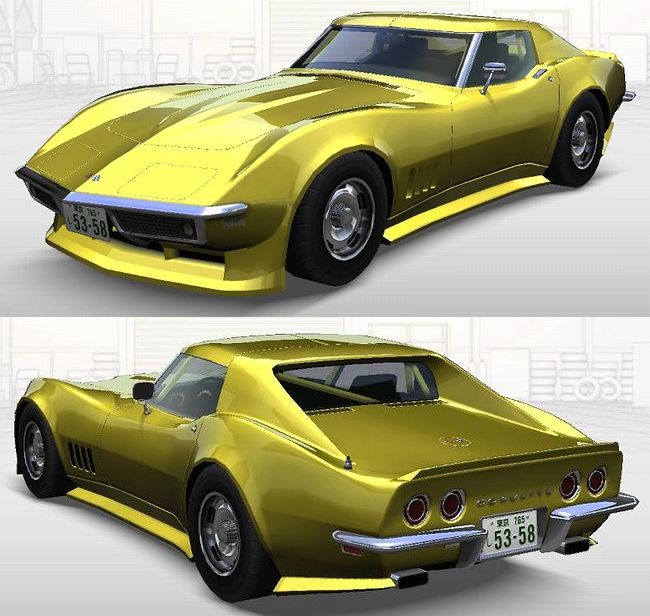 最新 (紫) '76 グリーンウッド コルベット シボレー ＜未